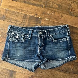 True Religion Jean short shorts, size 30